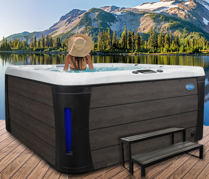Calspas hot tub being used in a family setting - hot tubs spas for sale Louisville